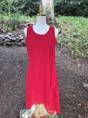 Carven Womens Red Dress Size‎ Large